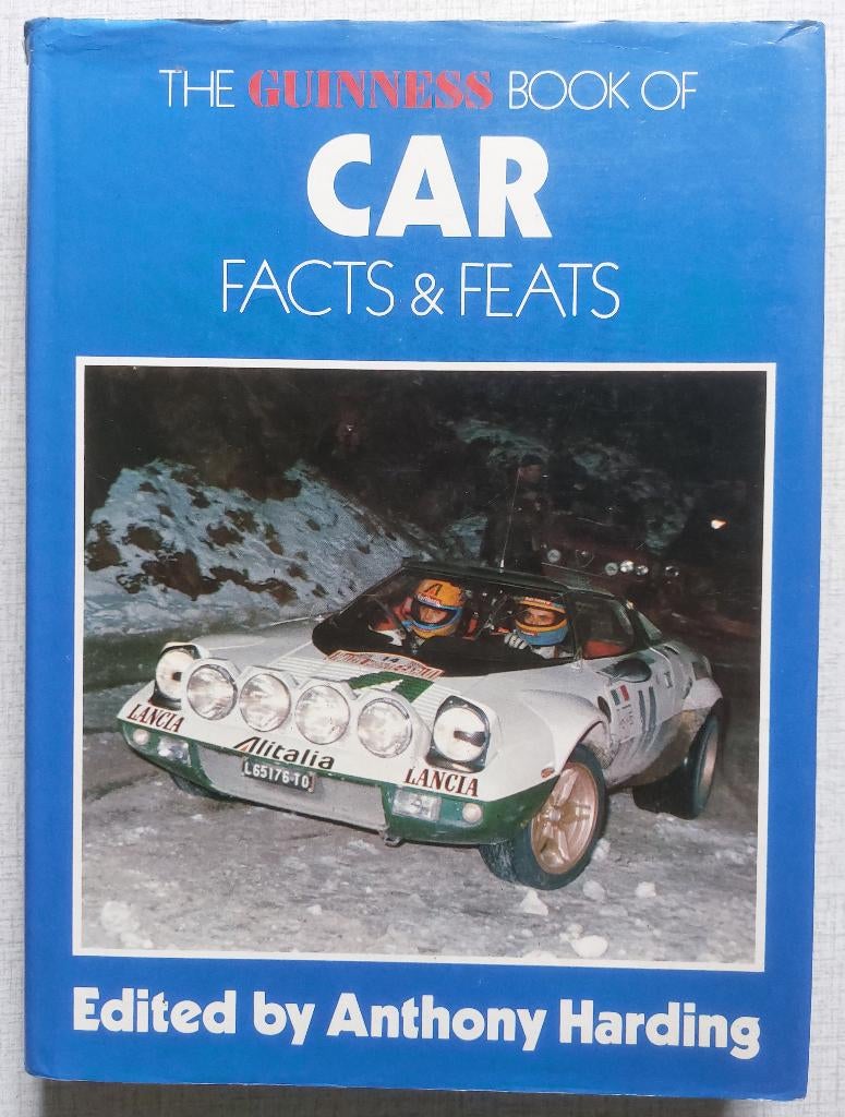 The Guinness Book of CAR Facts & Feats - Anthony Harding, Ophalen of Verzenden, Zo goed als nieuw, Algemeen