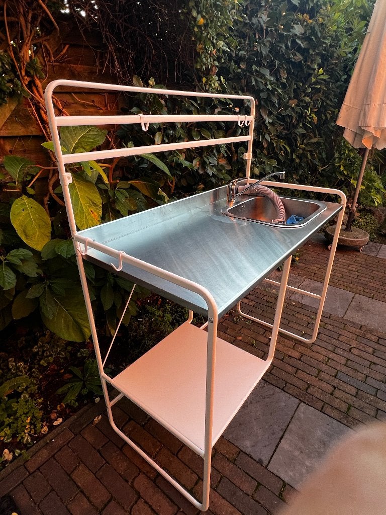 Kitchenette van ikea sunnersta, Ophalen, 100 tot 150 cm, Zo goed als nieuw, 50 tot 75 cm