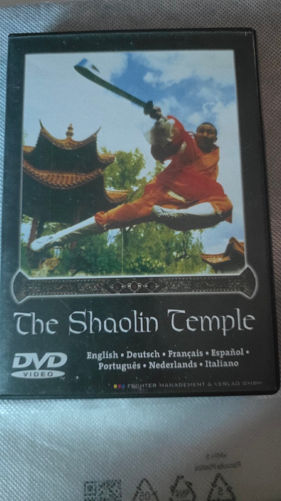 The Shaolin Temple DVD - Mystieke Kung Fu Documentaire, Gebruikt, Spaans, Spaans, Ophalen of Verzenden