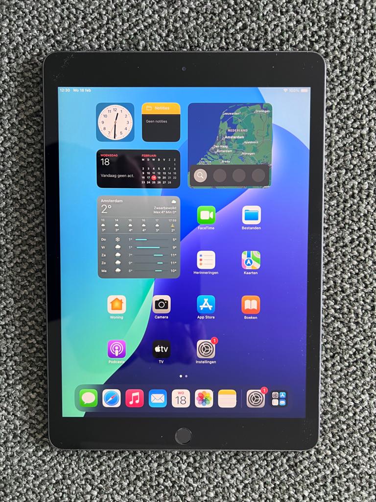 Apple iPad 7e generatie 32GB  Wi-Fi Spacegrijs, Computers en Software, Apple iPads, 10 inch, 32 GB, Apple iPad, Ophalen of Verzenden