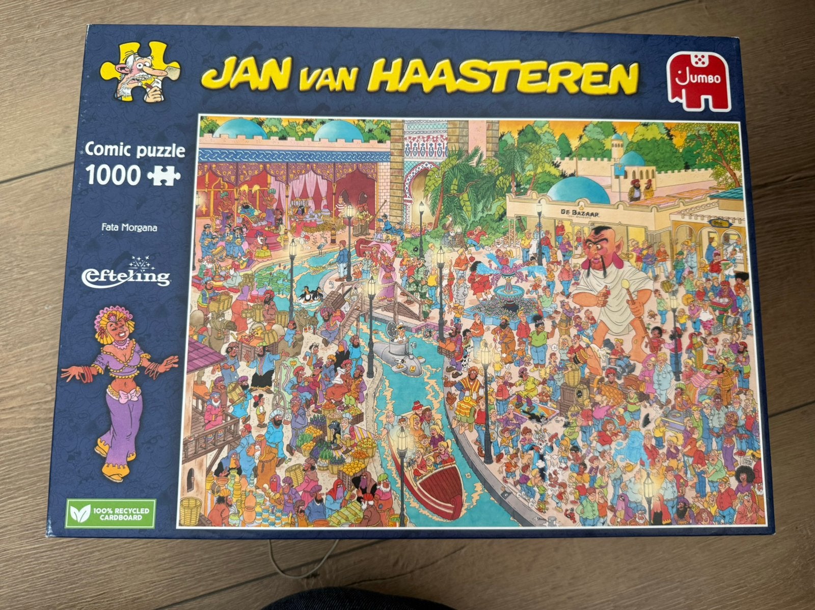 Jan van Haasteren Fata Morgana, Ophalen, 500 t/m 1500 stukjes, Zo goed als nieuw, Legpuzzel