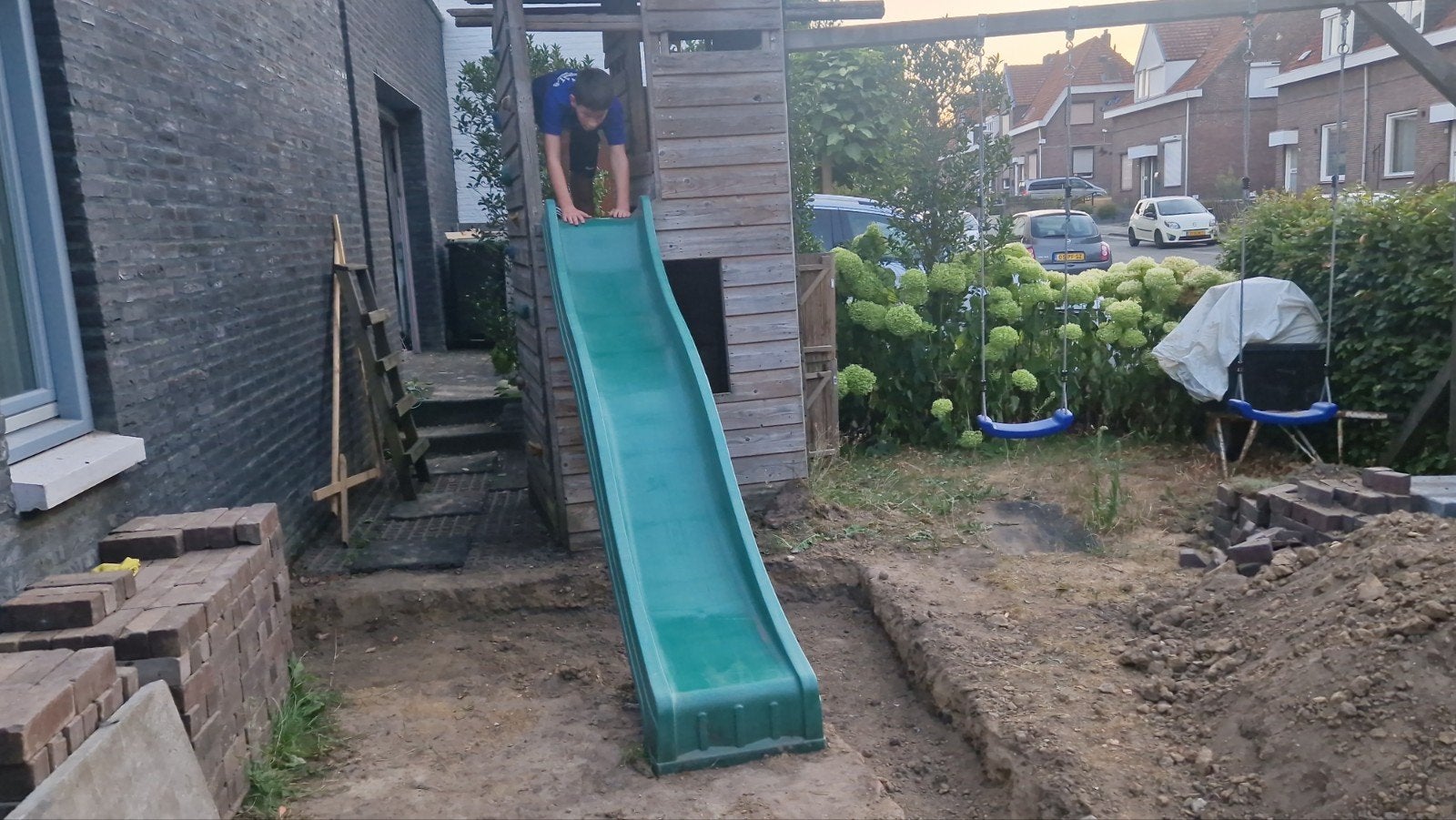 Glijbaan gratis ophalen, Ophalen, Gebruikt, Glijbaan, Aanbouwonderdeel