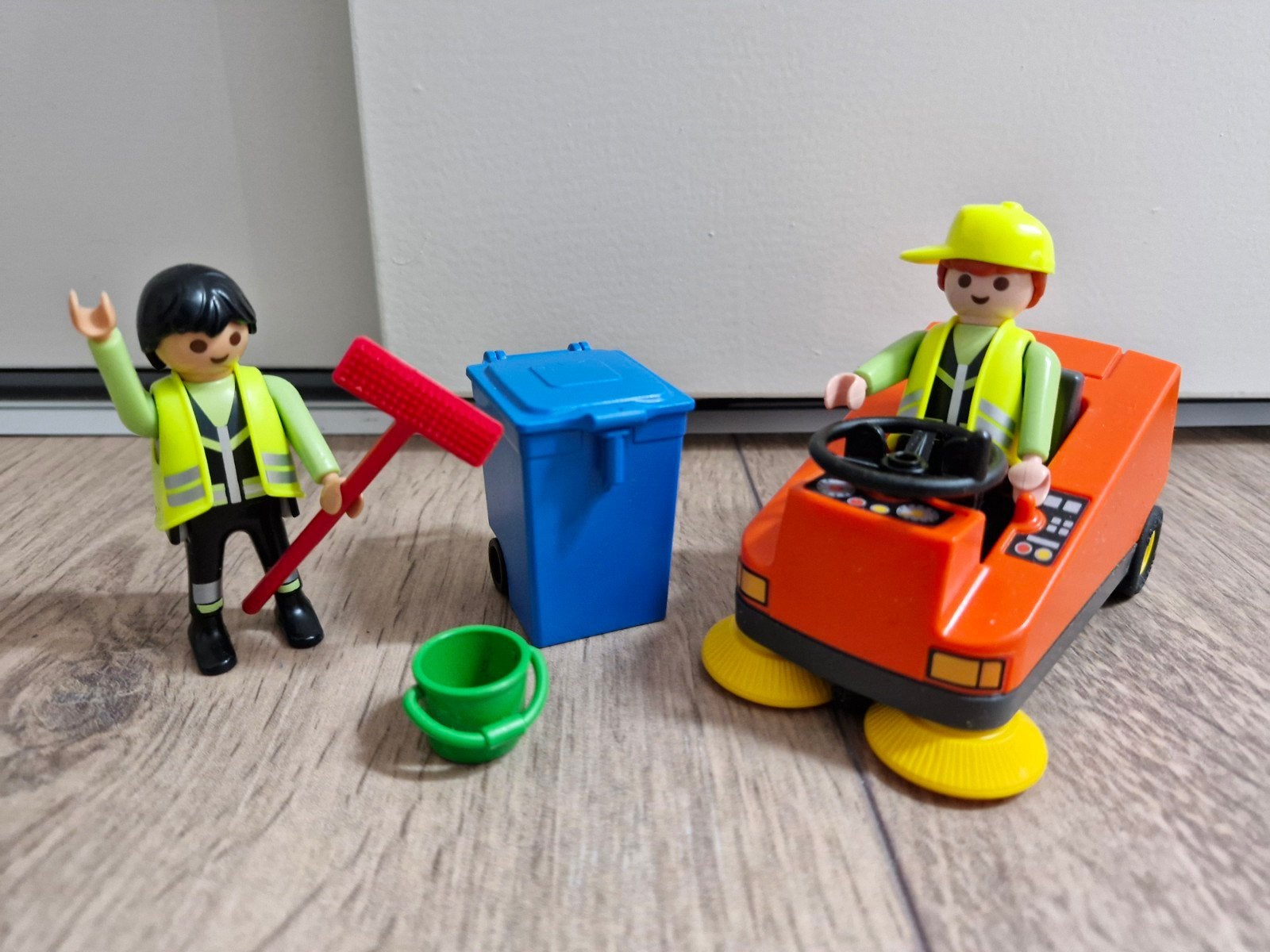 Playmobil Stadsreiniging Set met Figuren en Voertuig, Kinderen en Baby's, Ophalen, Zo goed als nieuw, Complete set, Voertuig