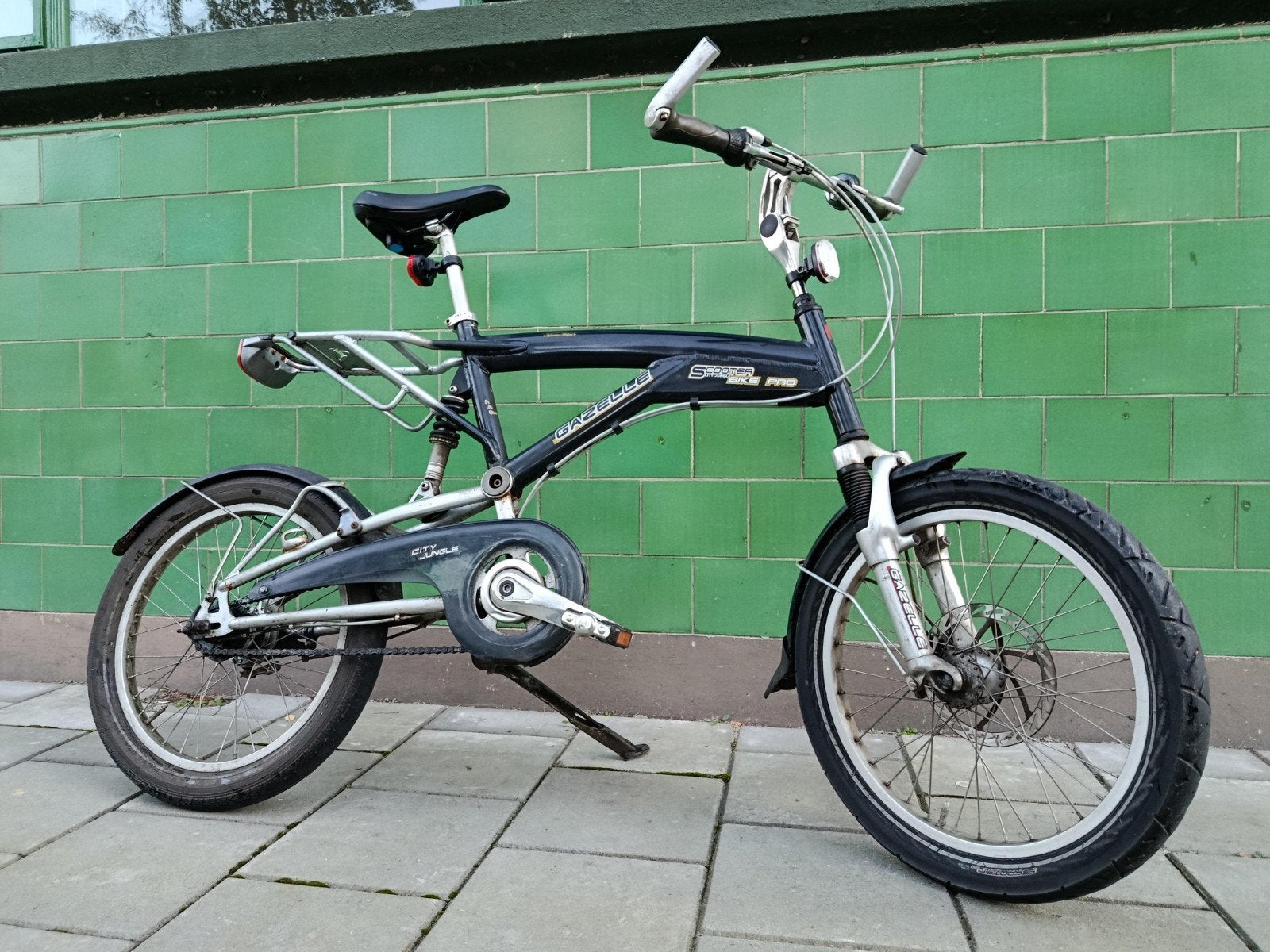 Design Gazelle Scooter Sity Jungle 4 versnellingen Shimano, Fietsen en Brommers, Ophalen, Zo goed als nieuw, Aluminium