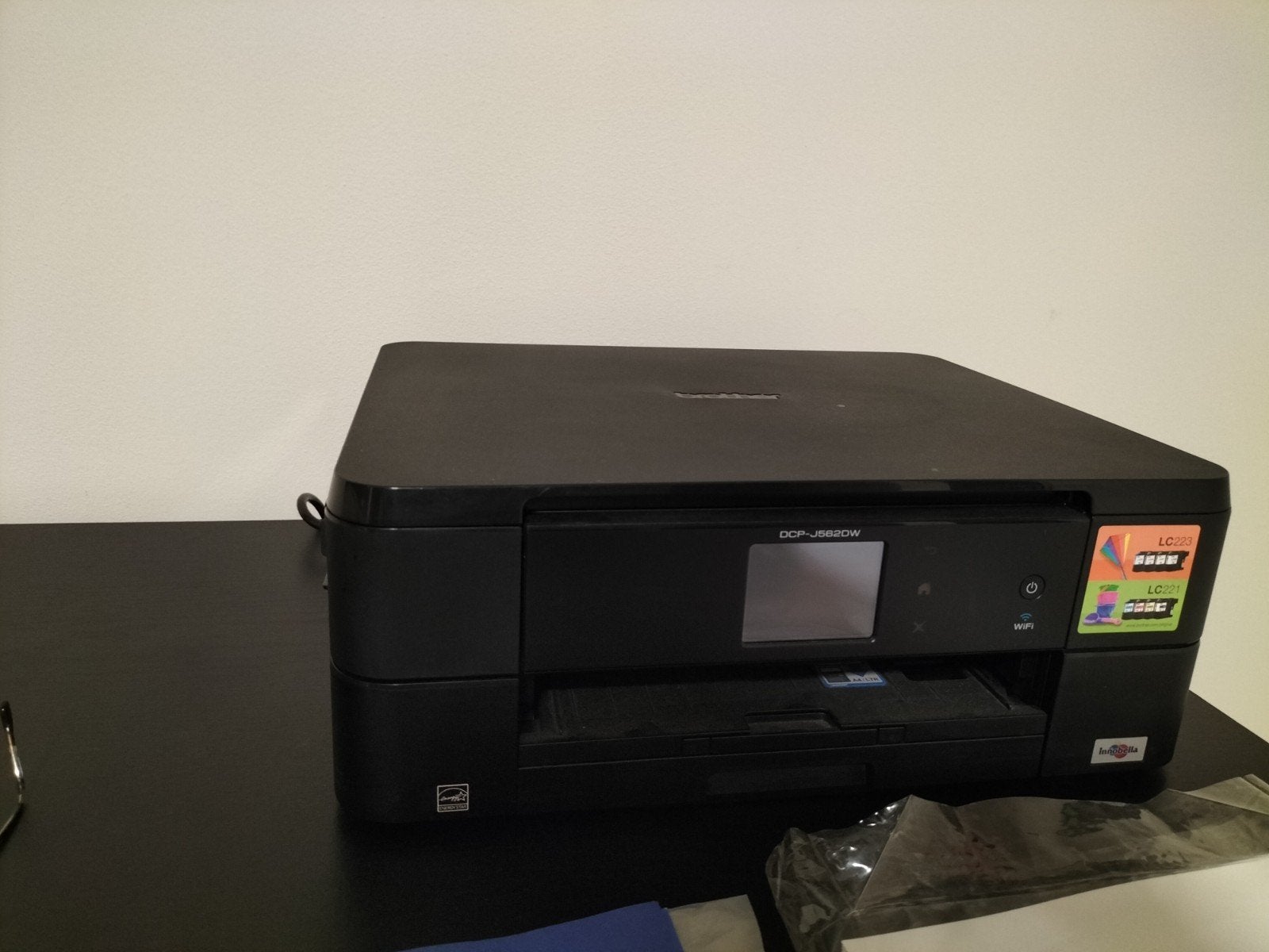 Brother DCP-J562DW All-in-one Inkjetprinter, Computers en Software, Printers, Zo goed als nieuw, All-in-one, Inkjetprinter, Kleur printen