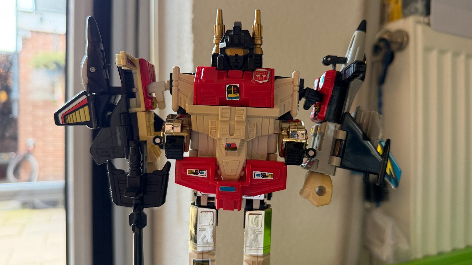 Vintage Transformers G1 Superion Combiner (Compleet), Verzamelen, G1, Ophalen of Verzenden, Gebruikt
