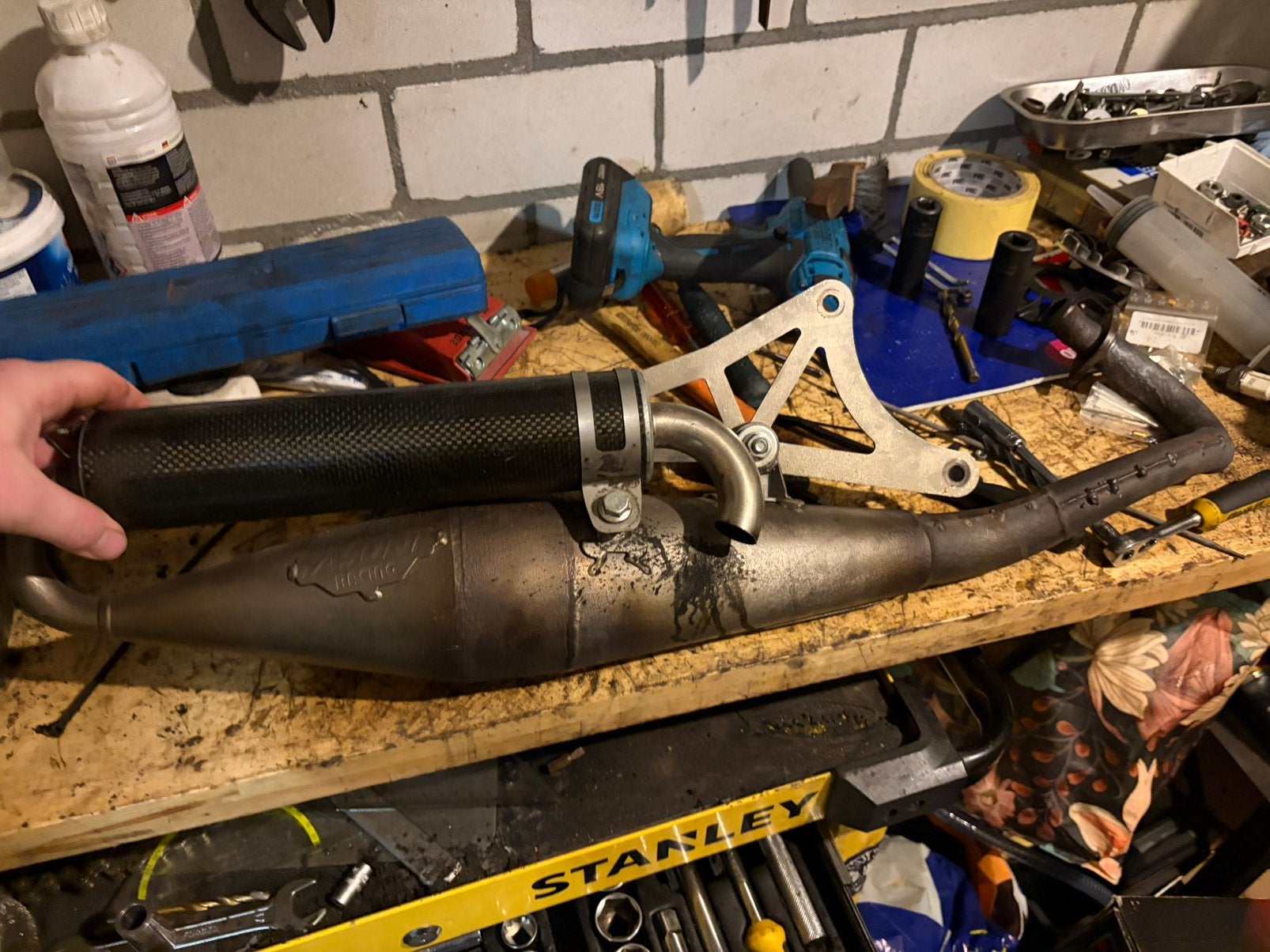 Gillera runner/piaggio onderdelen, Ophalen of Verzenden, Gebruikt, Uitlaat