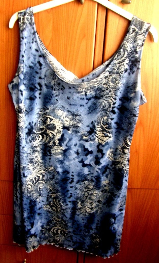 LESS Prachtige stretch blouse jurkje tuniek lang maat XL, Kleding | Dames, Verzenden, Zo goed als nieuw, Maat 46/48 (XL) of groter