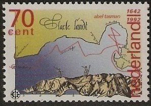 Nederland 1520 zegel Abel Tasman., Verzenden, Postfris