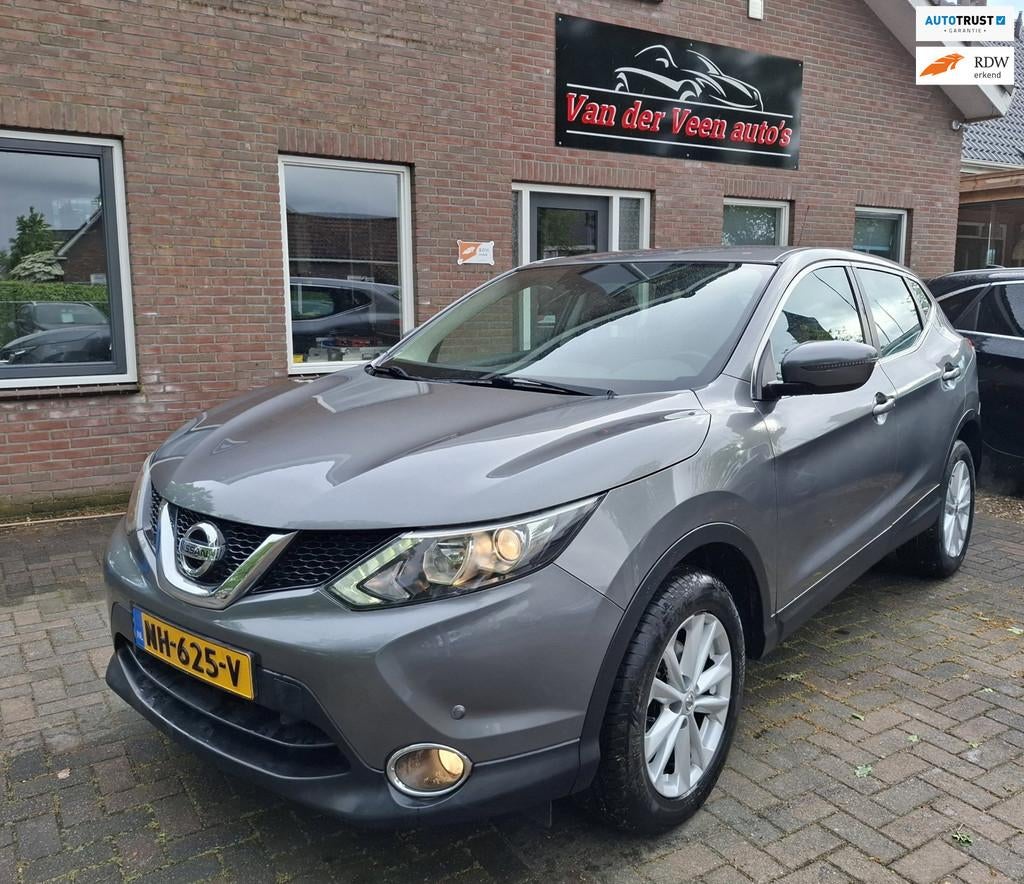 Nissan Qashqai 1.2 Acenta NL auto, 2de eigenaar, 100% onderh, Voorwielaandrijving, Stof, Gebruikt, 4 cilinders