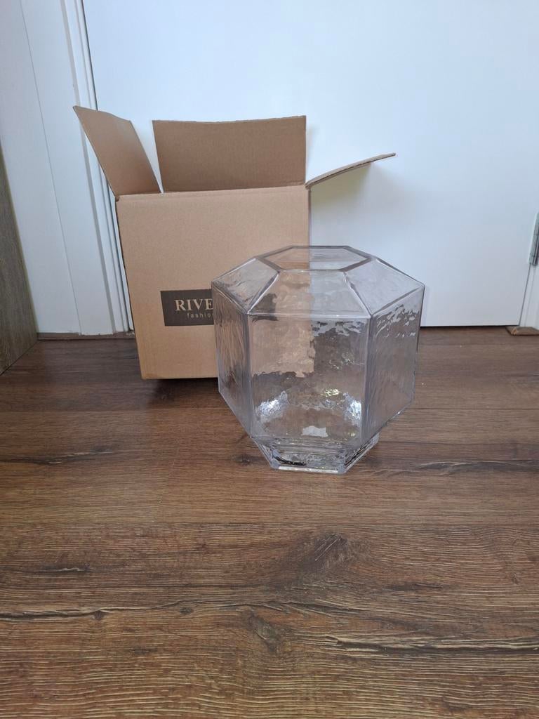 Riverdale vaas nieuw, Ophalen, Nieuw, Overige kleuren, Glas