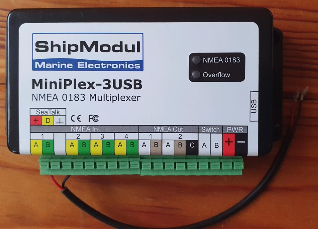 Shipmodul Miniplex-3USB NMEA 0183 multiplexer, Watersport en Boten, Ophalen of Verzenden, Kaartplotter of Fish Finder