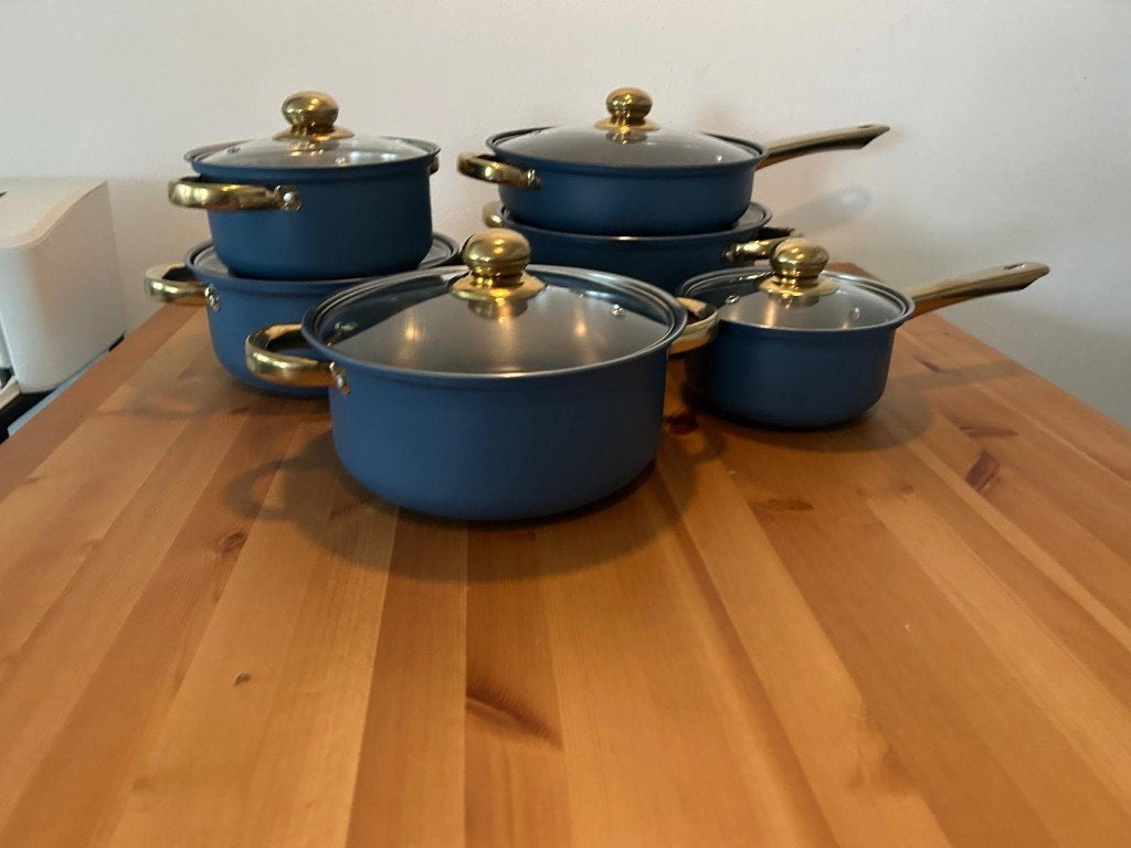 pannenset, Huis en Inrichting, Nieuw, Ophalen of Verzenden, Rvs, Overige merken