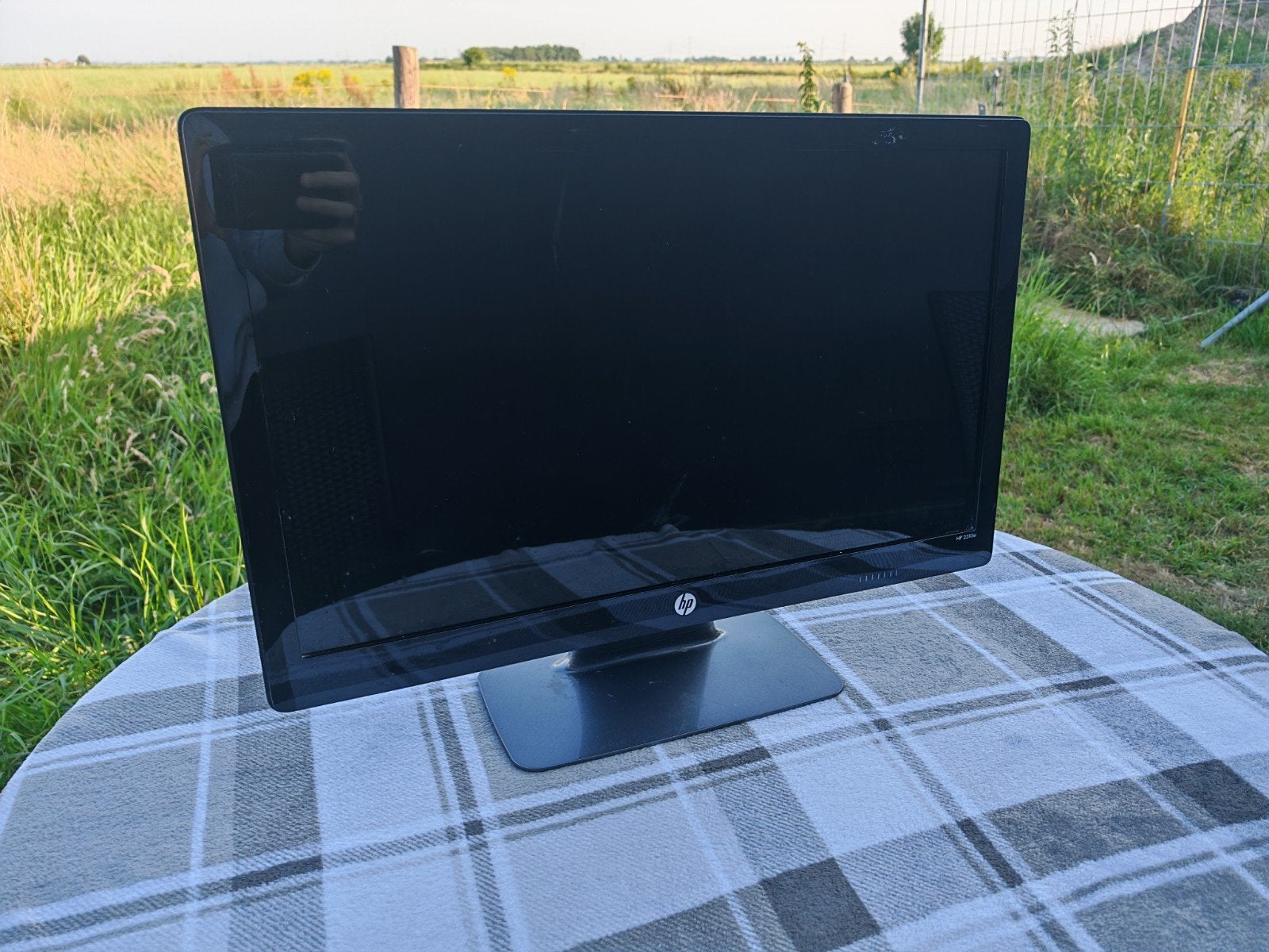 HP 2310ei 23 inch Full HD monitor – compleet met kabels, Computers en Software, Monitoren, Gebruikt, IPS, Full HD, Ophalen of Verzenden