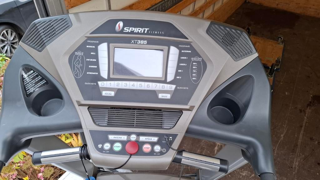 Spirit xt 385 loopband, Sport en Fitness, Ophalen, Gebruikt, Loopband