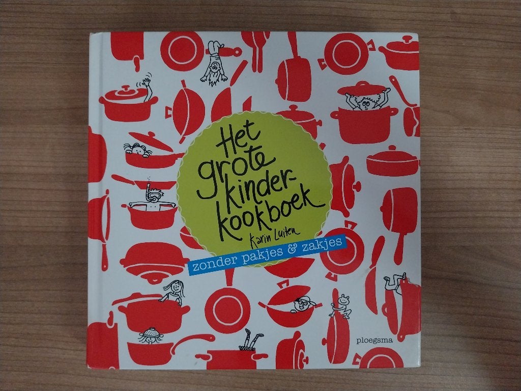 Het Grote Kinderkookboek Karin Luiten ZGAN Goede reviews, Ophalen, Zo goed als nieuw