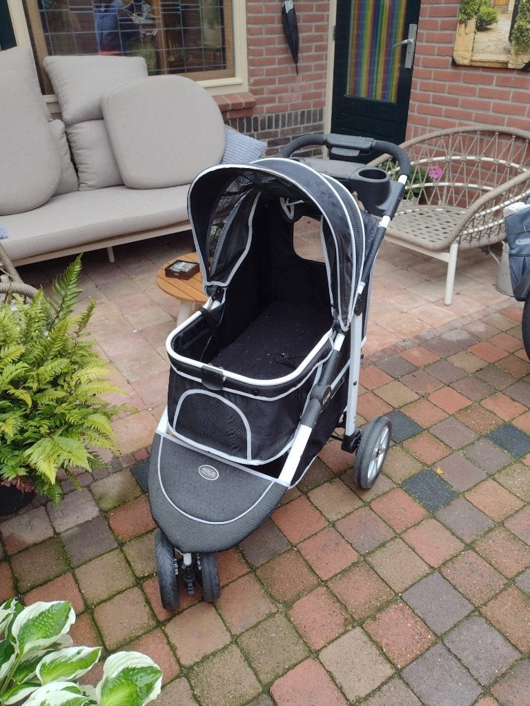 hondenwagen of hondenbuggy, Dieren en Toebehoren, Honden-accessoires, Ophalen, Zo goed als nieuw, Hondenbuggy
