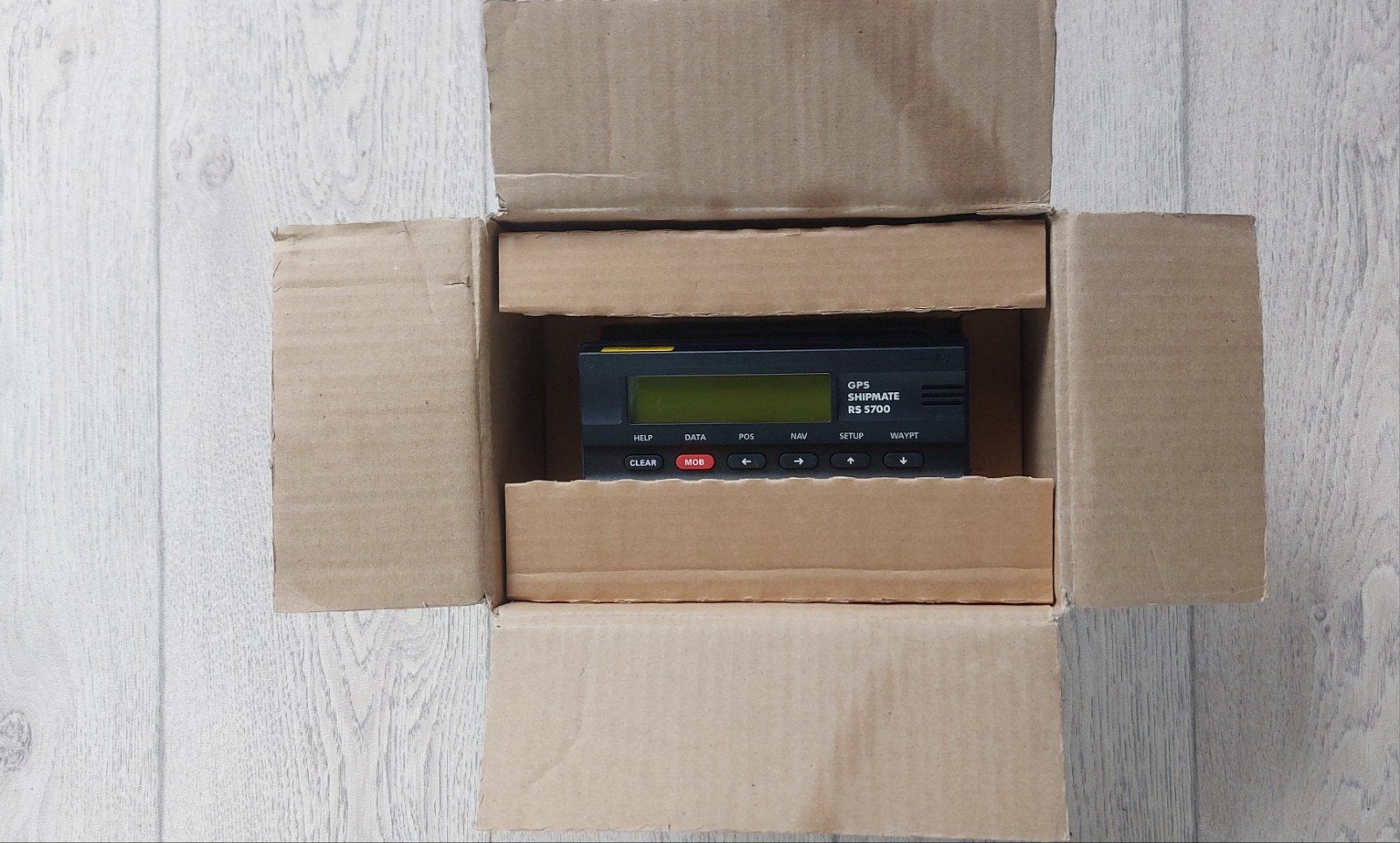 Shipmate RS5700 gps met voedingsdatakabel zonder antenne..., Ophalen of Verzenden, Nieuw, Gps of Kompas