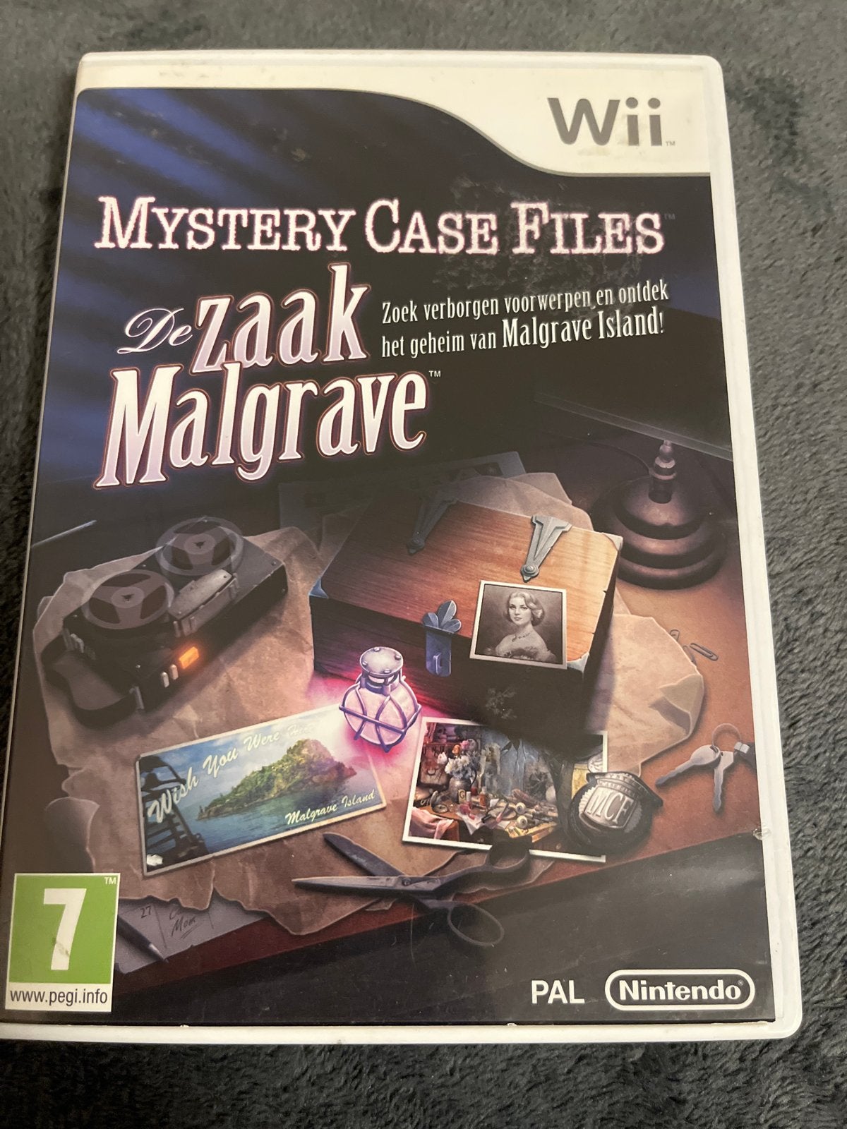 Mystery Case Files: De Zaak Malgrave - Nintendo Wii, Spelcomputers en Games, Games | Nintendo Wii, Puzzel en Educatief, Gebruikt