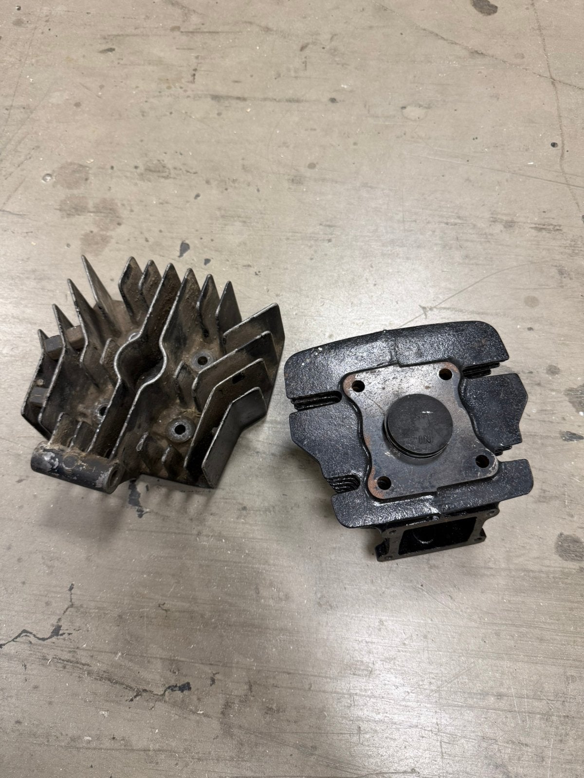 Honda hm166 cylinder, zuiger en kop, Ophalen, Gebruikt, Cilinder, Overige merken