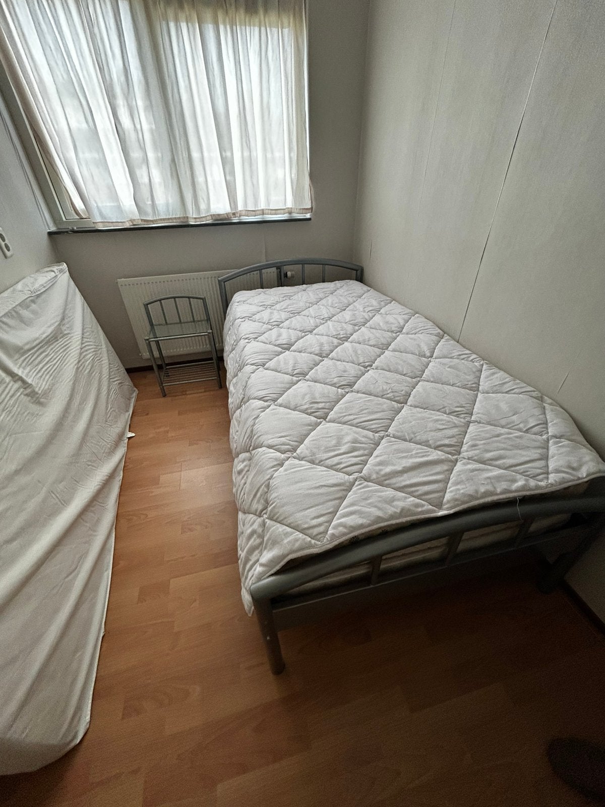 1 persoons bed, Ophalen, Gebruikt, 90 cm, Eenpersoons
