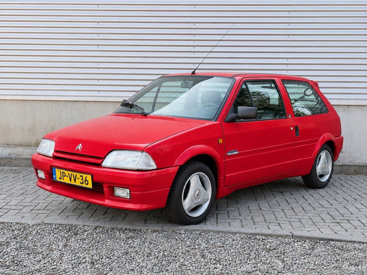 Citroen AX 1.1 Volcane [ SCHUURVONDST ], Auto's, Voorwielaandrijving, Stof, Zwart, 60 pk