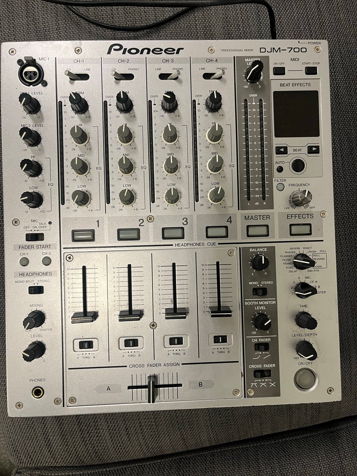 Pioneer DJM-700 Professionele DJ Mixer, Ophalen of Verzenden, Gebruikt, Dj-set, Pioneer