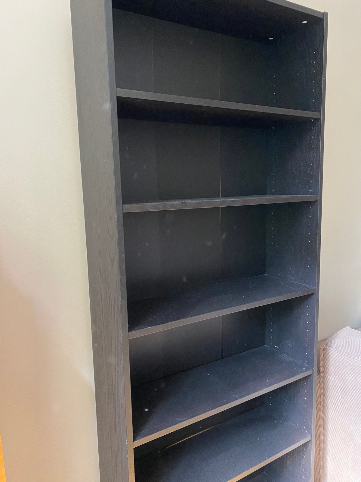 Billy Zwarte Boekenkast, Ophalen, Met plank(en), Gebruikt, 200 cm of meer