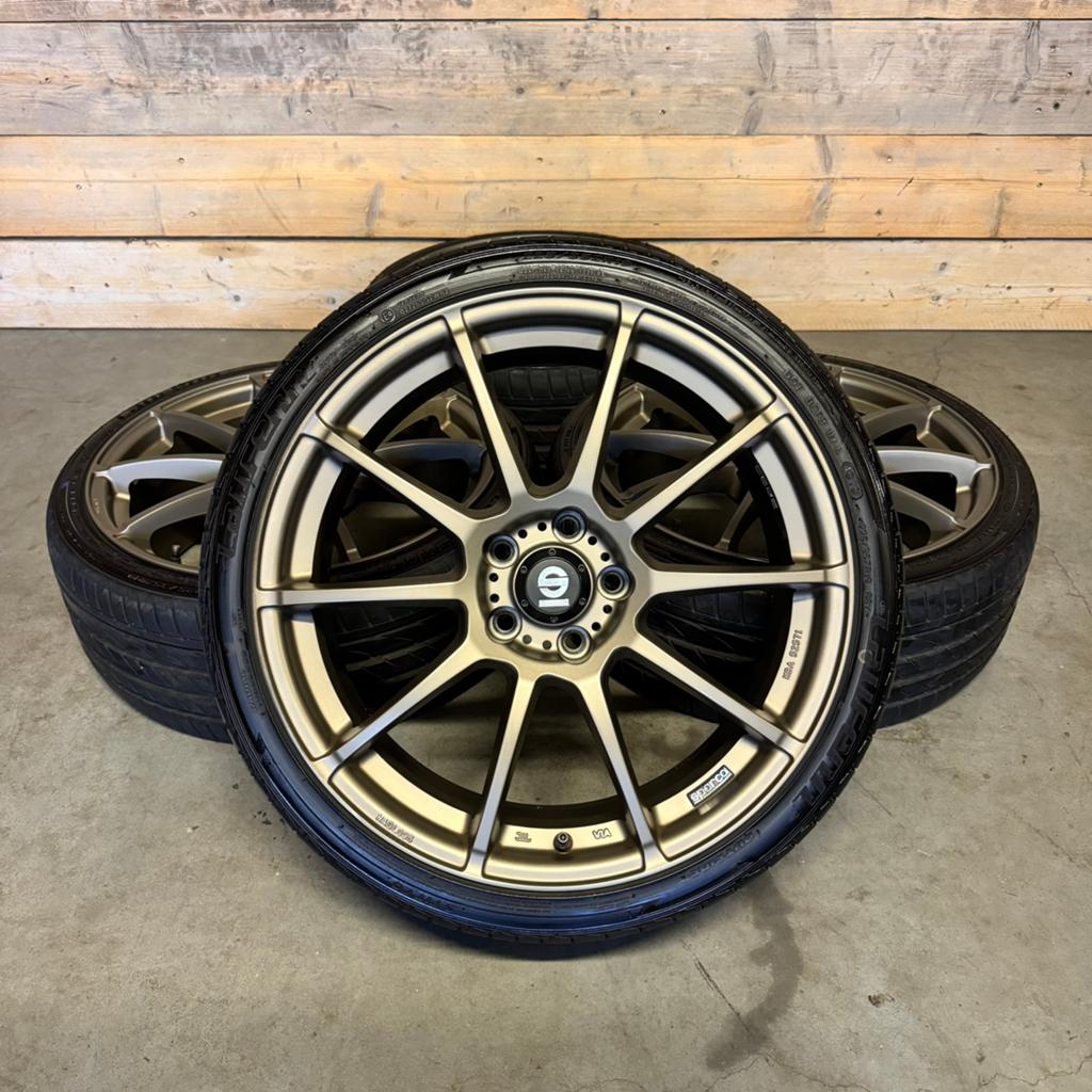 Sparco Assetto 5x112 19x8J ET45 vw audi seat mercedes, Auto-onderdelen, 19 inch, Gebruikt, Sparco, Sparco