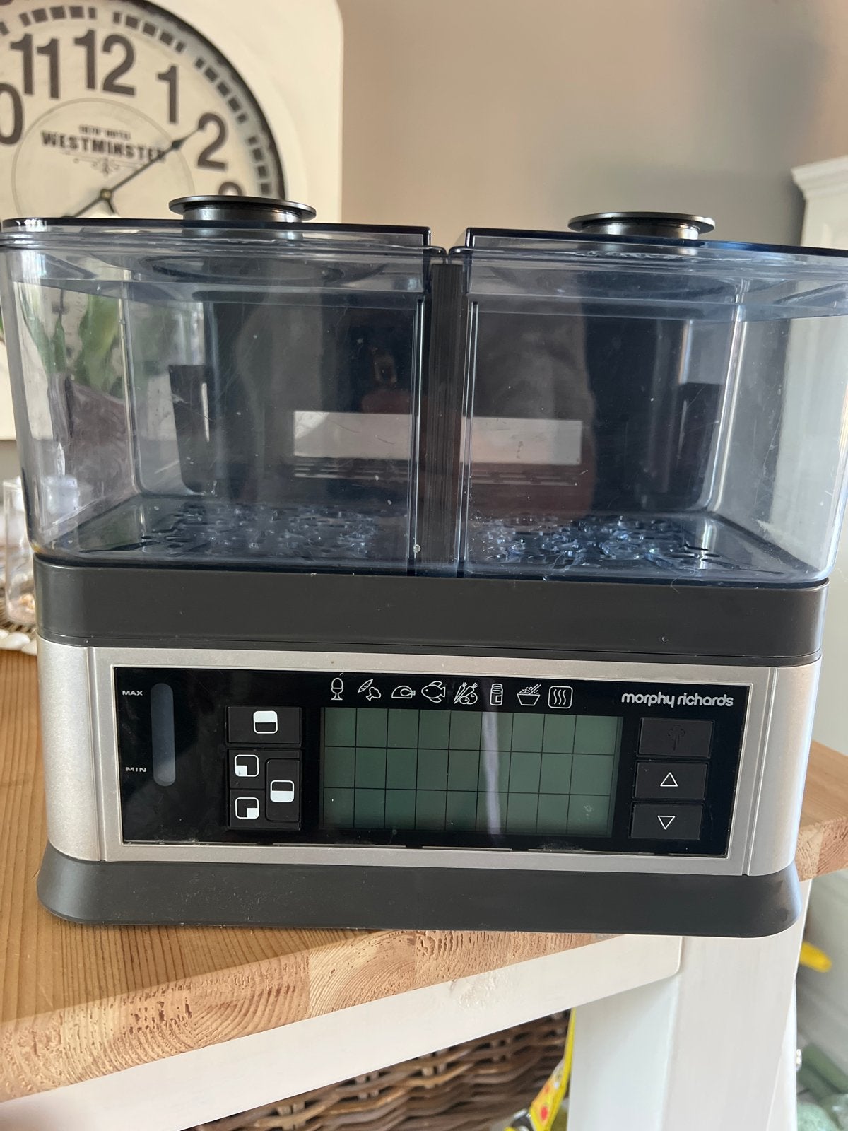 Morphy Richards Intellisteam voedselstomer, Ophalen, Zo goed als nieuw, Stoomreiniger