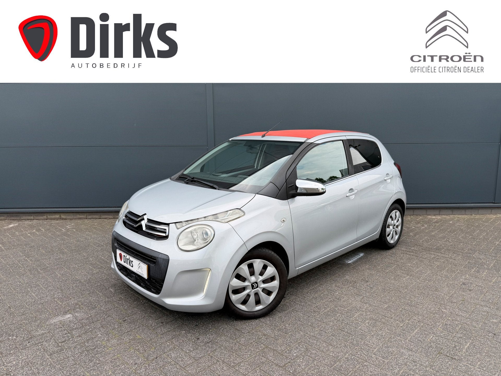 Citroën C1 1.0 e-VTi Airscape Feel (Airco - Bluetooth - Ele, Stof, Gebruikt, 4 stoelen, C1
