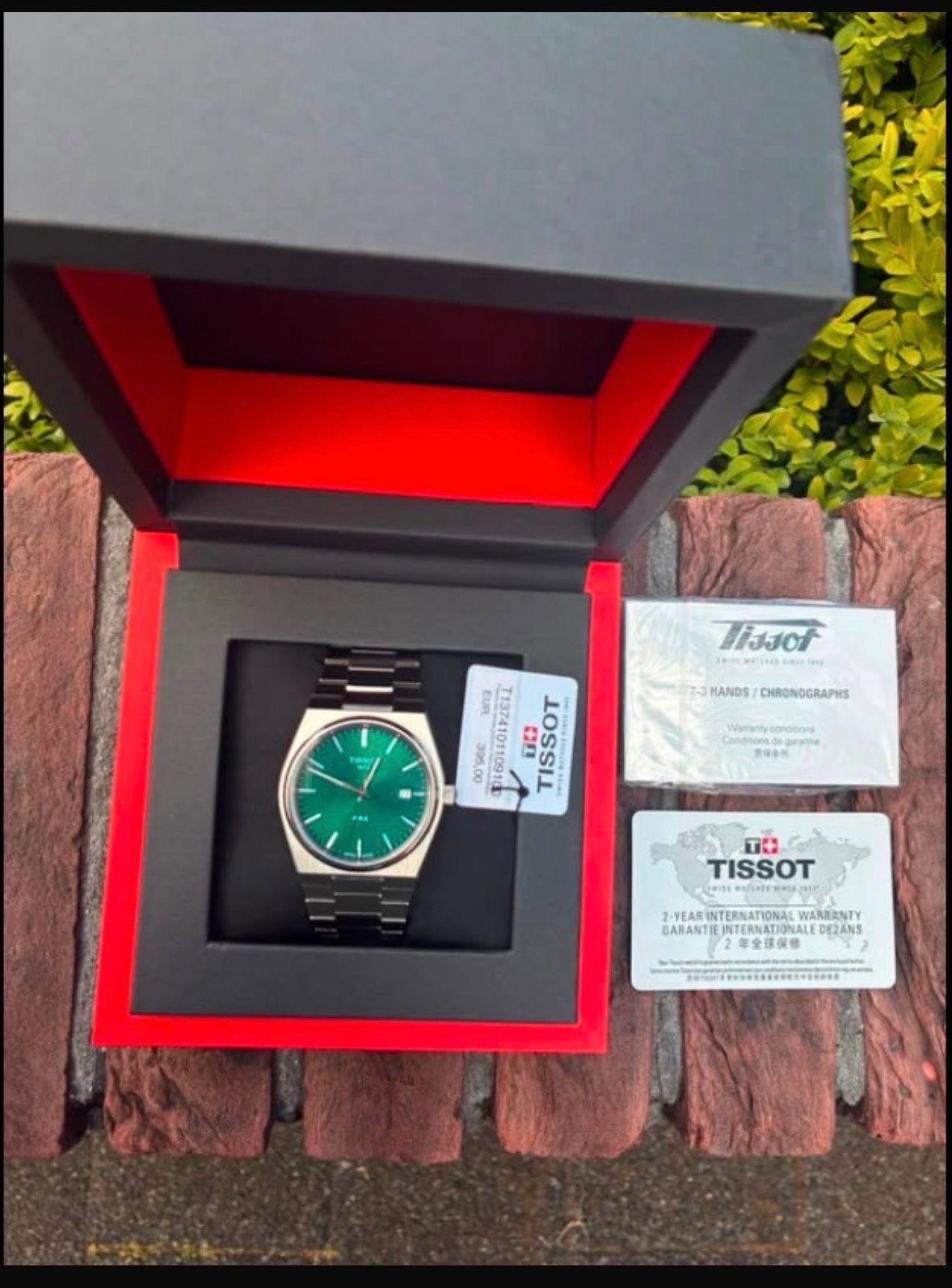 Nieuwe Tissot PRX met garantie en complete set, Staal, Polshorloge, Nieuw, Ophalen