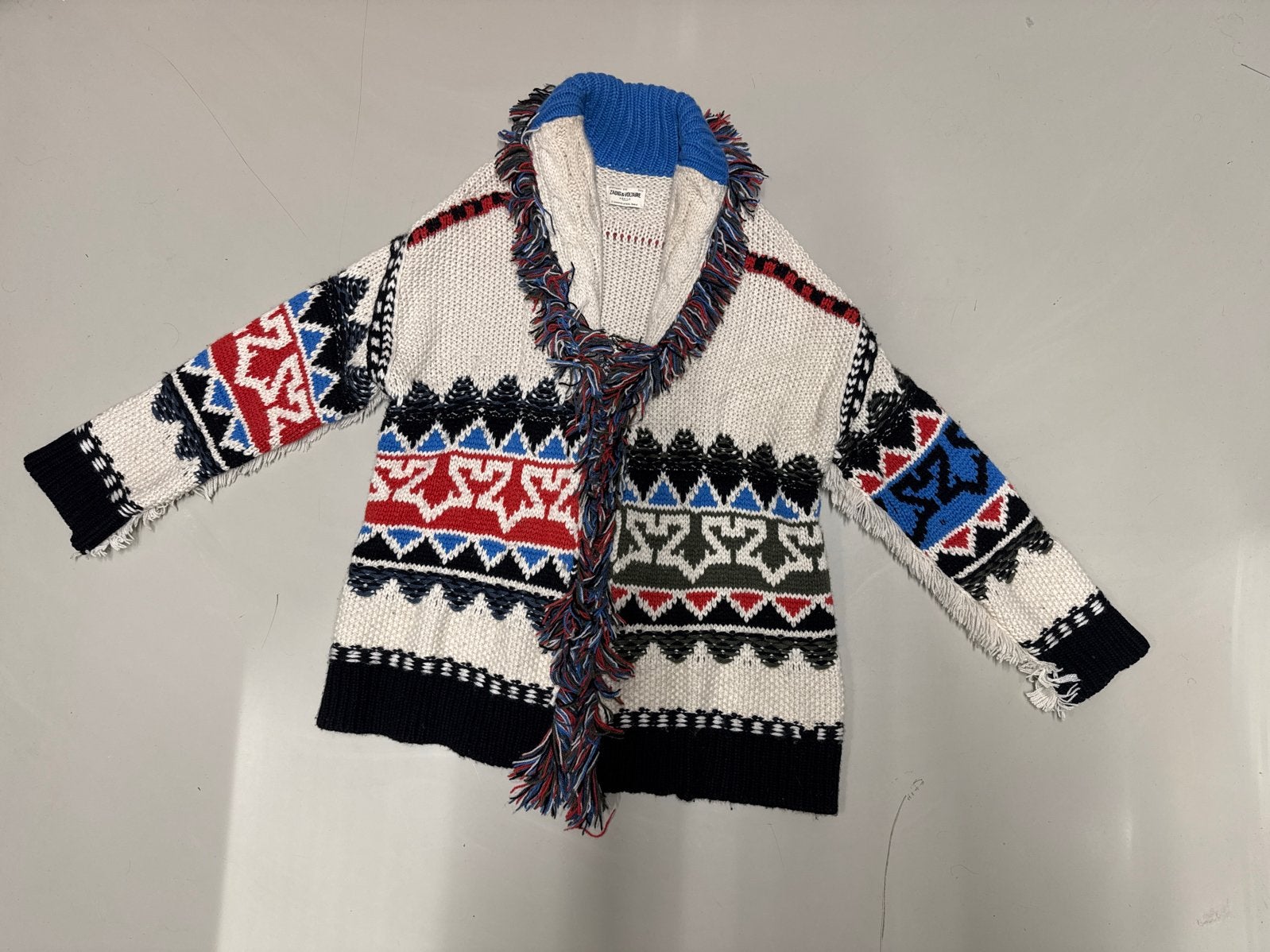 Zadig & Voltaire wollen vest - Defilé Eyecatcher 1399 euro, Kleding | Dames, Truien en Vesten, Ophalen of Verzenden, Zo goed als nieuw