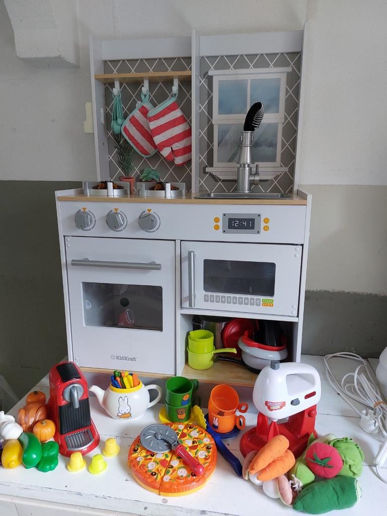 Complete Houten Speelkeuken met Accessoires, Ophalen, Gebruikt