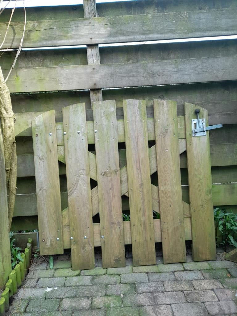 Houten doorlooppoort, Ophalen of Verzenden, Hout