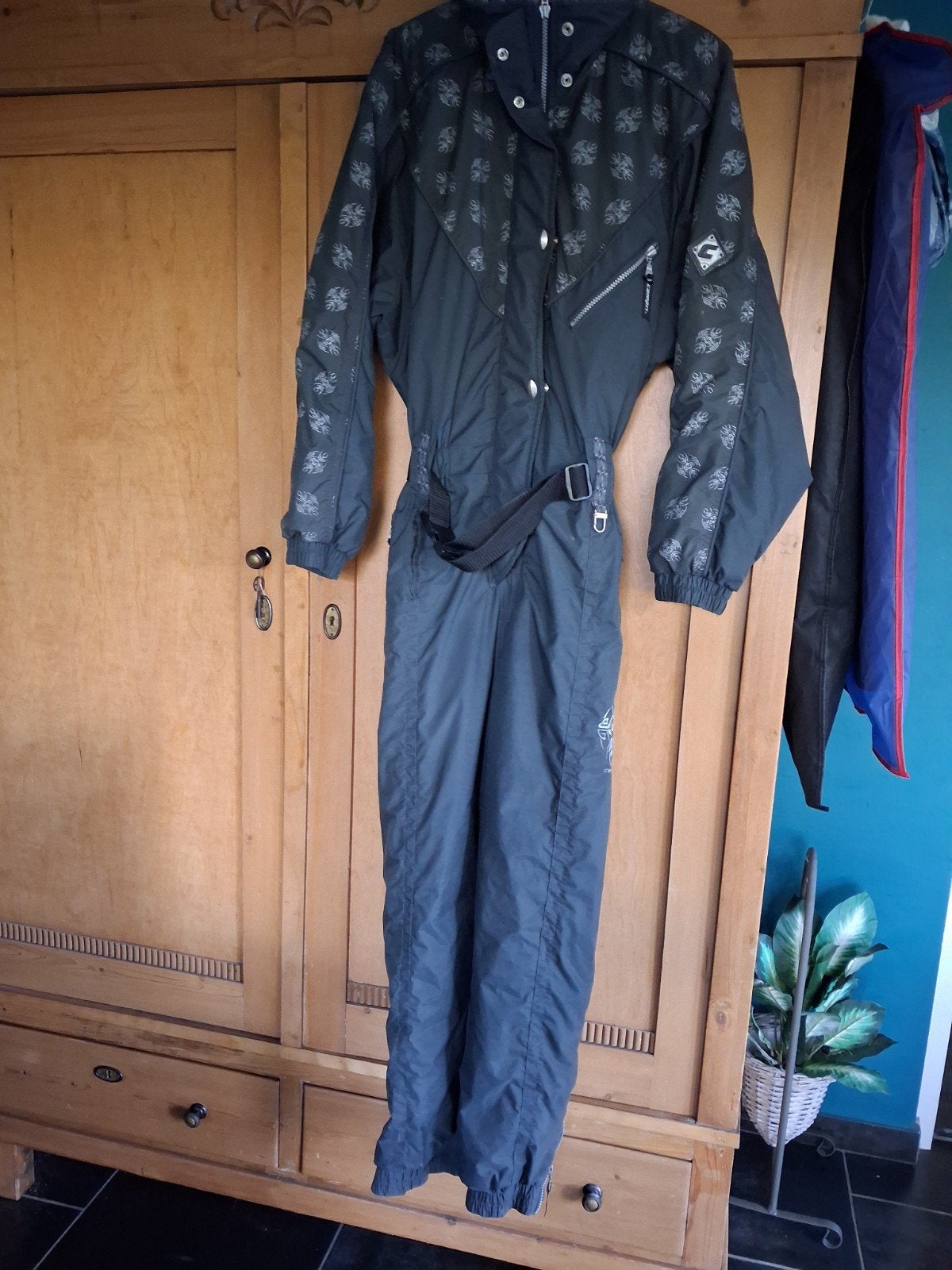 Ski overall maat 40 grijs - Zo goed als nieuw, Kleding | Dames, Maat 38/40 (M), Ophalen of Verzenden, Zo goed als nieuw, Pak