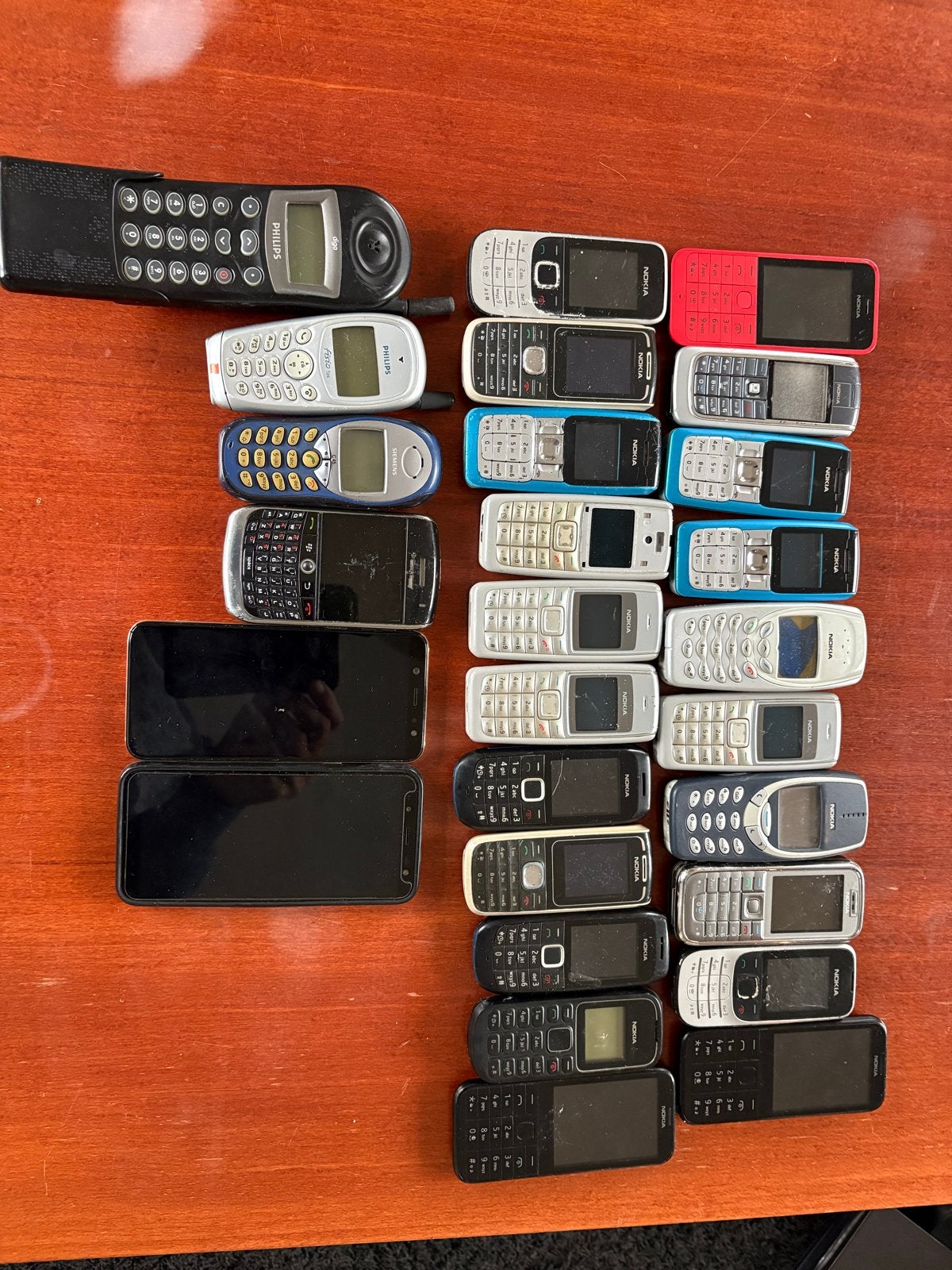 Grote collectie vintage mobiele telefoons (Nokia, Philips), Gebruikt, Ophalen of Verzenden, Minder dan 3 megapixel, Klassiek of Candybar