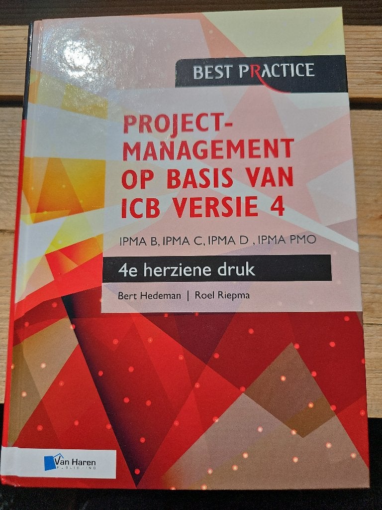 Projectmanagement ICB v4 (IPMA), Boeken, Verzenden, Beta, Gelezen, HBO