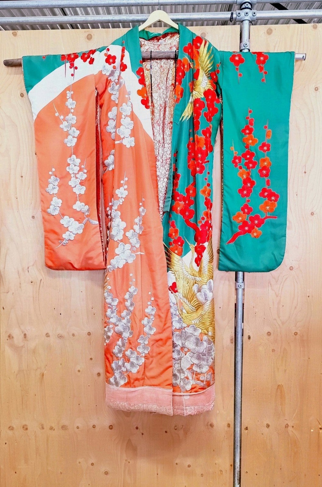 Prachtige Vintage Kimono met Borduurwerk HG, Ophalen, Onbekend, Onbekend, Onbekend