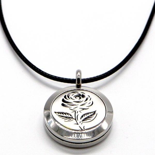 Aromatherapie ketting, Ophalen of Verzenden, Nieuw, Zilver, Overige materialen