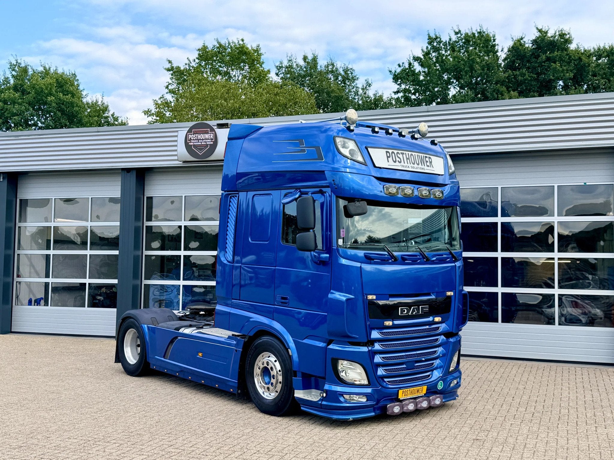 DAF XF 510 Retarder & PTO & Low KMS! (bj 2017), Achterwielaandrijving, Euro 6, 510 pk, Blauw