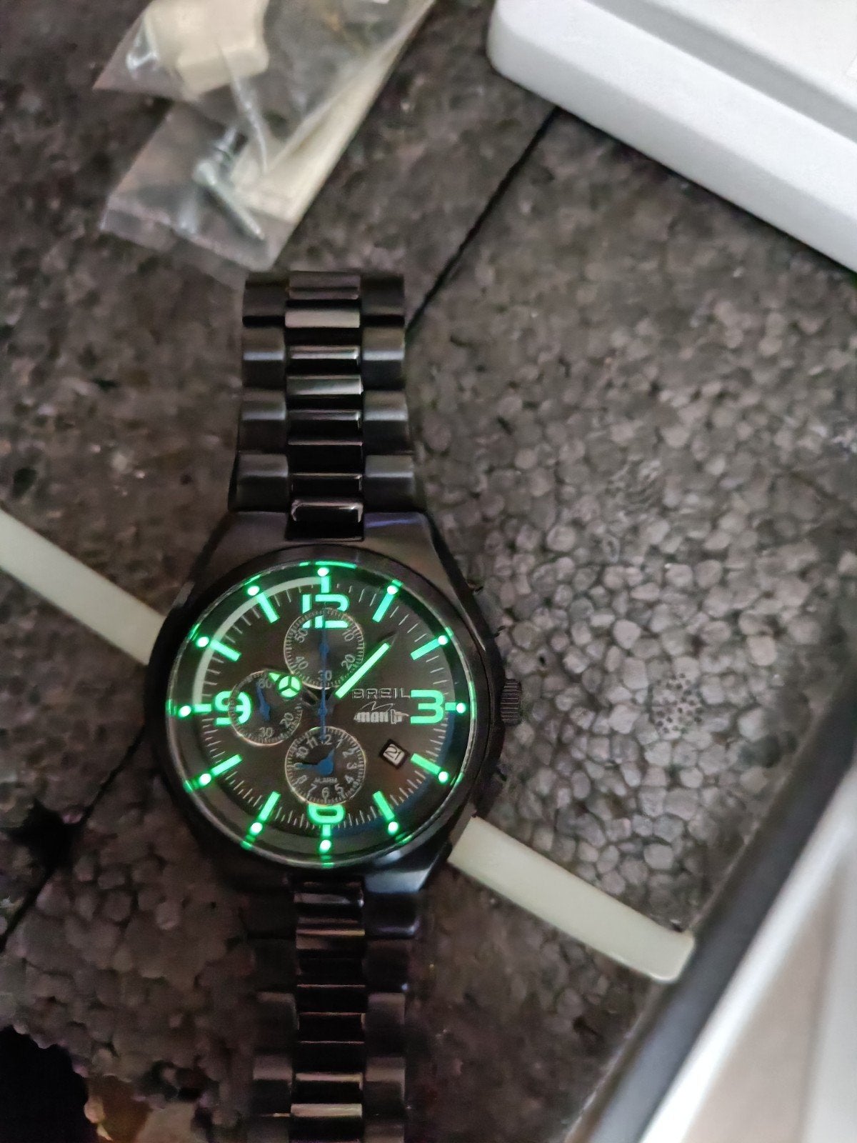 Breil Manta TW1356 Chronograaf, Ophalen of Verzenden, Zo goed als nieuw, Jongen of Meisje