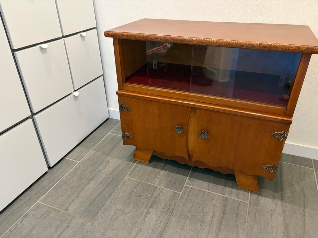 Opgeknapt theekastje, Ophalen, Gebruikt, 50 tot 100 cm, Minder dan 100 cm