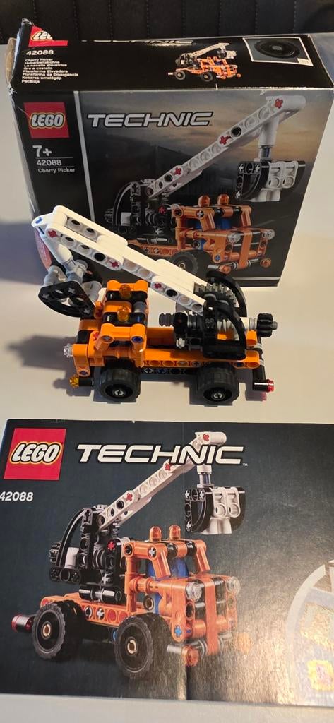 LEGO Technic 42088 Hoogwerker, Compleet, Gebruikt, Lego, Ophalen of Verzenden