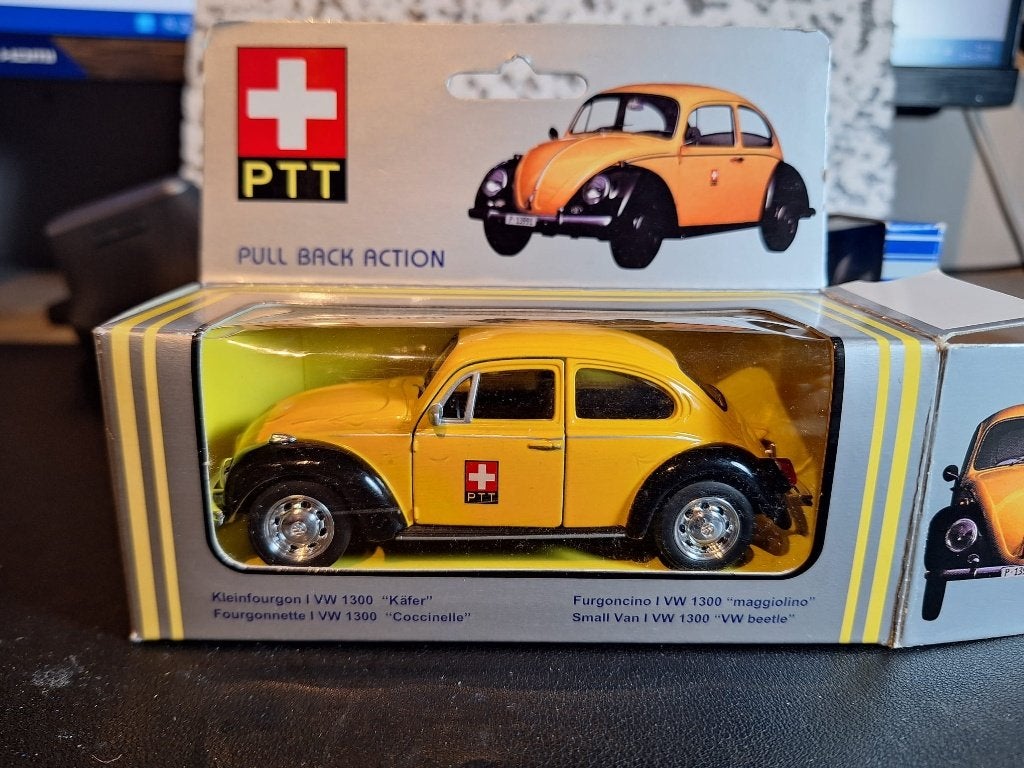 Miniatuur modelauto -  VW Kever - nieuw in doos, Overige merken, Auto, Onbekend, Nieuw