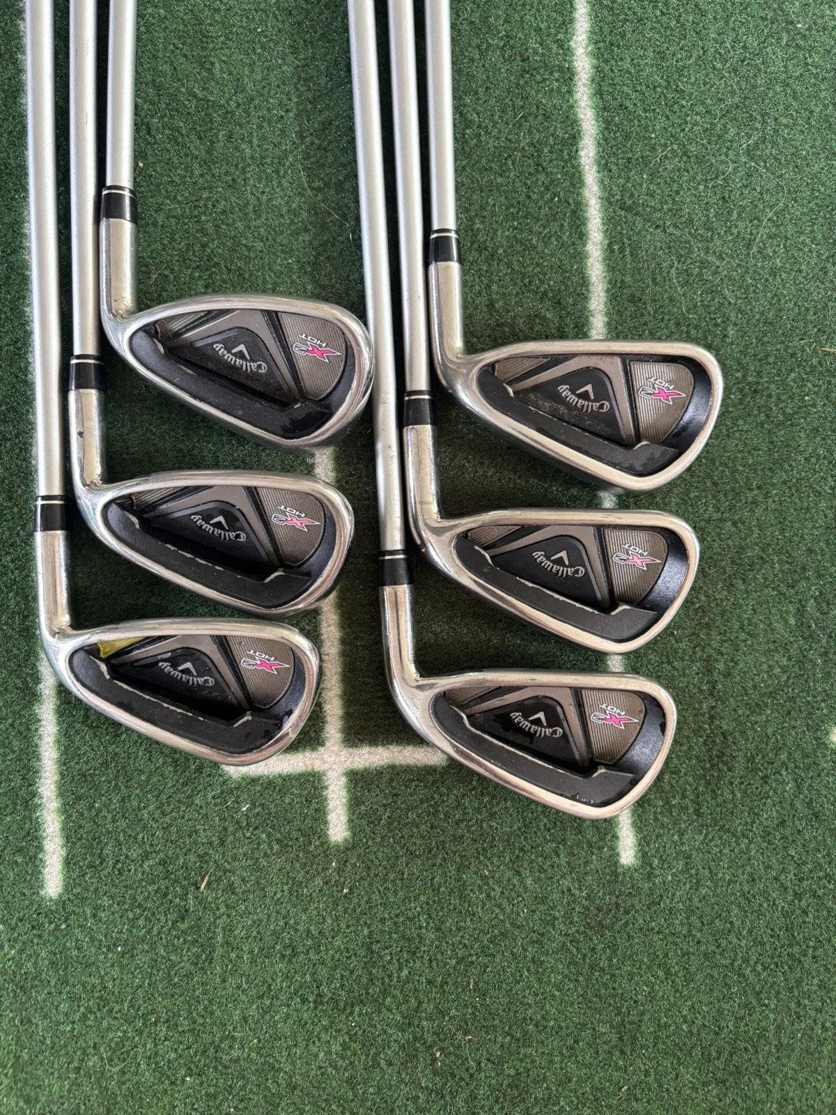 Callaway X2 Hot Ijzerset | 5/PW | W Flex, Set, Callaway, Ophalen of Verzenden, Zo goed als nieuw