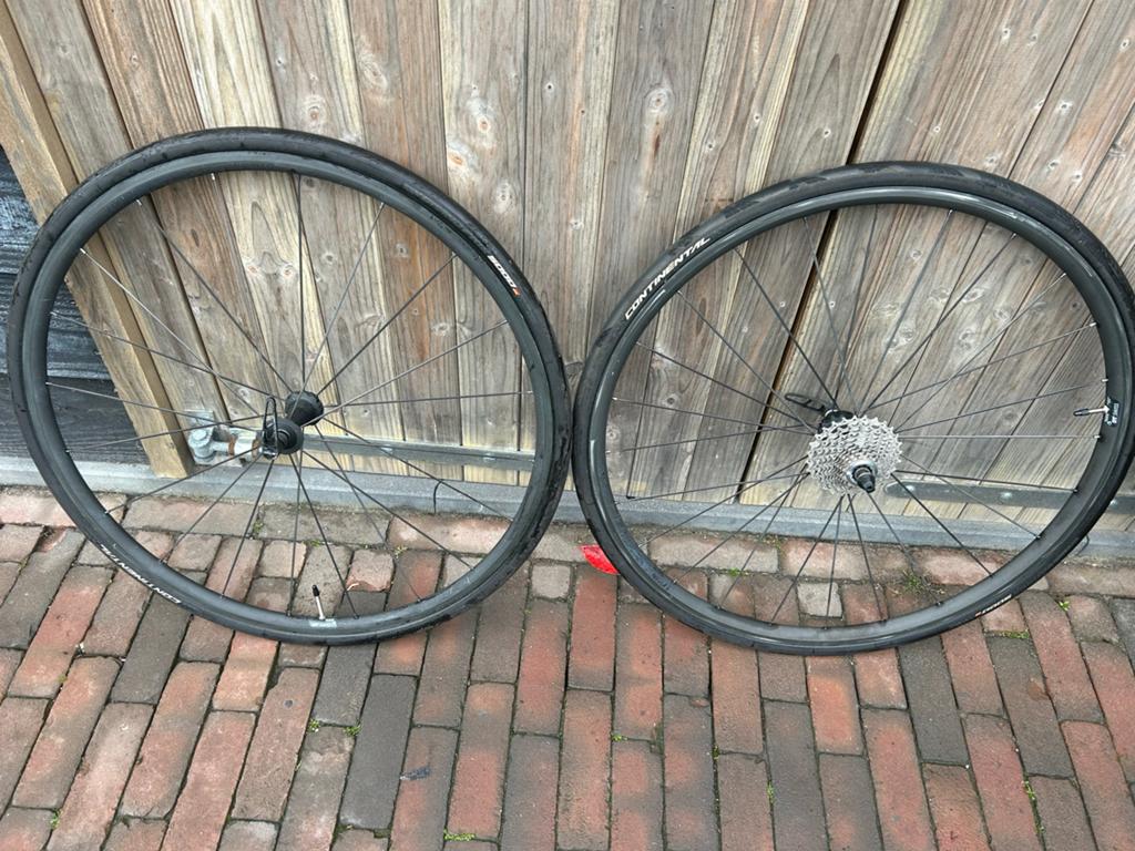 Carbon wielset 28 inch - DT Swiss, Fietsen en Brommers, Fietsonderdelen, Gebruikt, Racefiets, Carbon, Ophalen