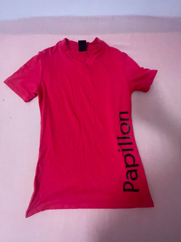 Roze Papillon Gym shirt, Ophalen of Verzenden, Zo goed als nieuw, Korte mouw, Roze
