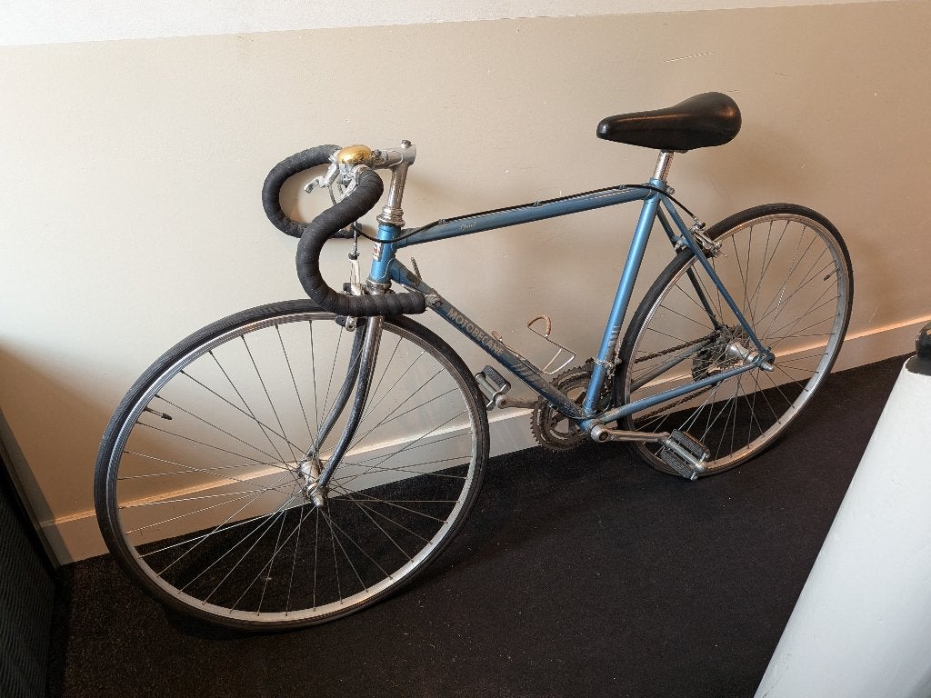 Vintage Motobécane road bike, Fietsen en Brommers, Fietsen | Racefietsen, Minder dan 10 versnellingen, Gebruikt, 26 inch, Staal