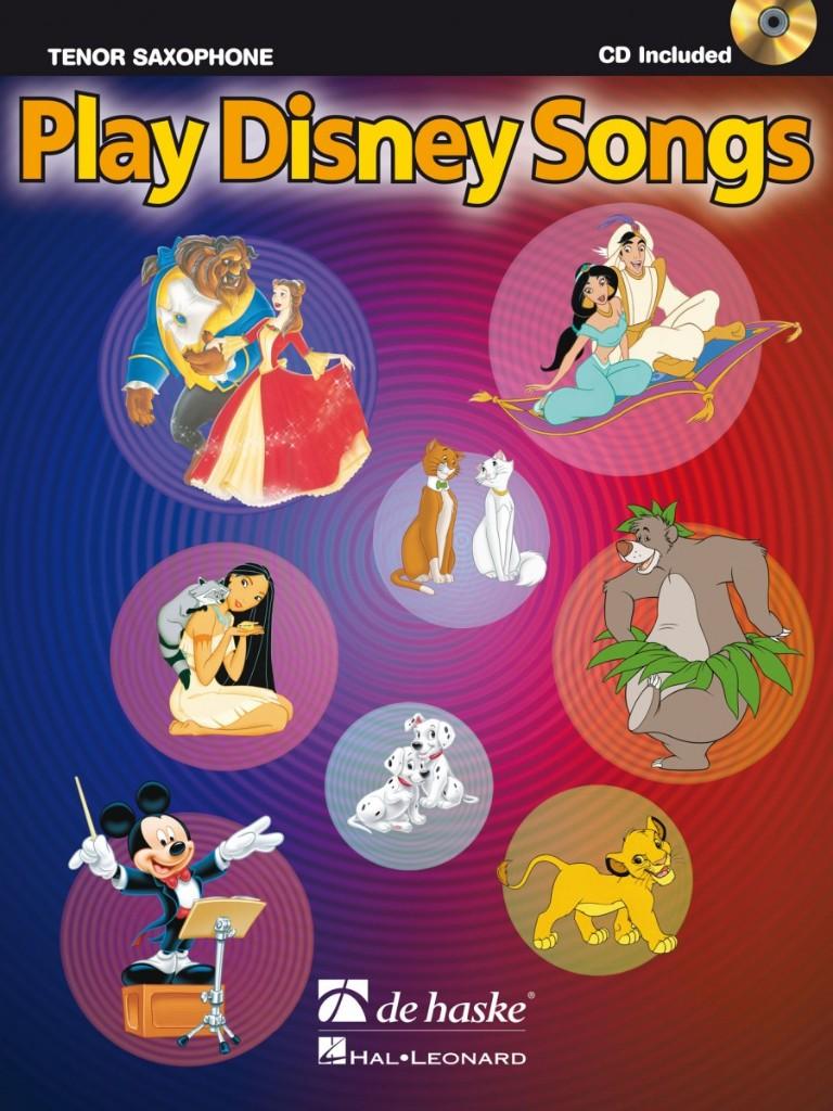 tenorsaxofoon eenvoudig: : PLAY DISNEY SONGS +CD-LEUK, Ophalen of Verzenden, Artiest of Componist, Saxofoon